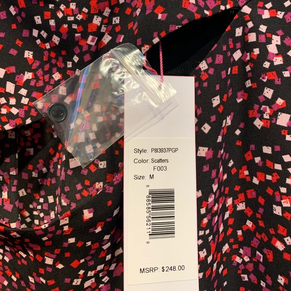 Parker long sleeve cutout print blouses - Picture 4 of 6